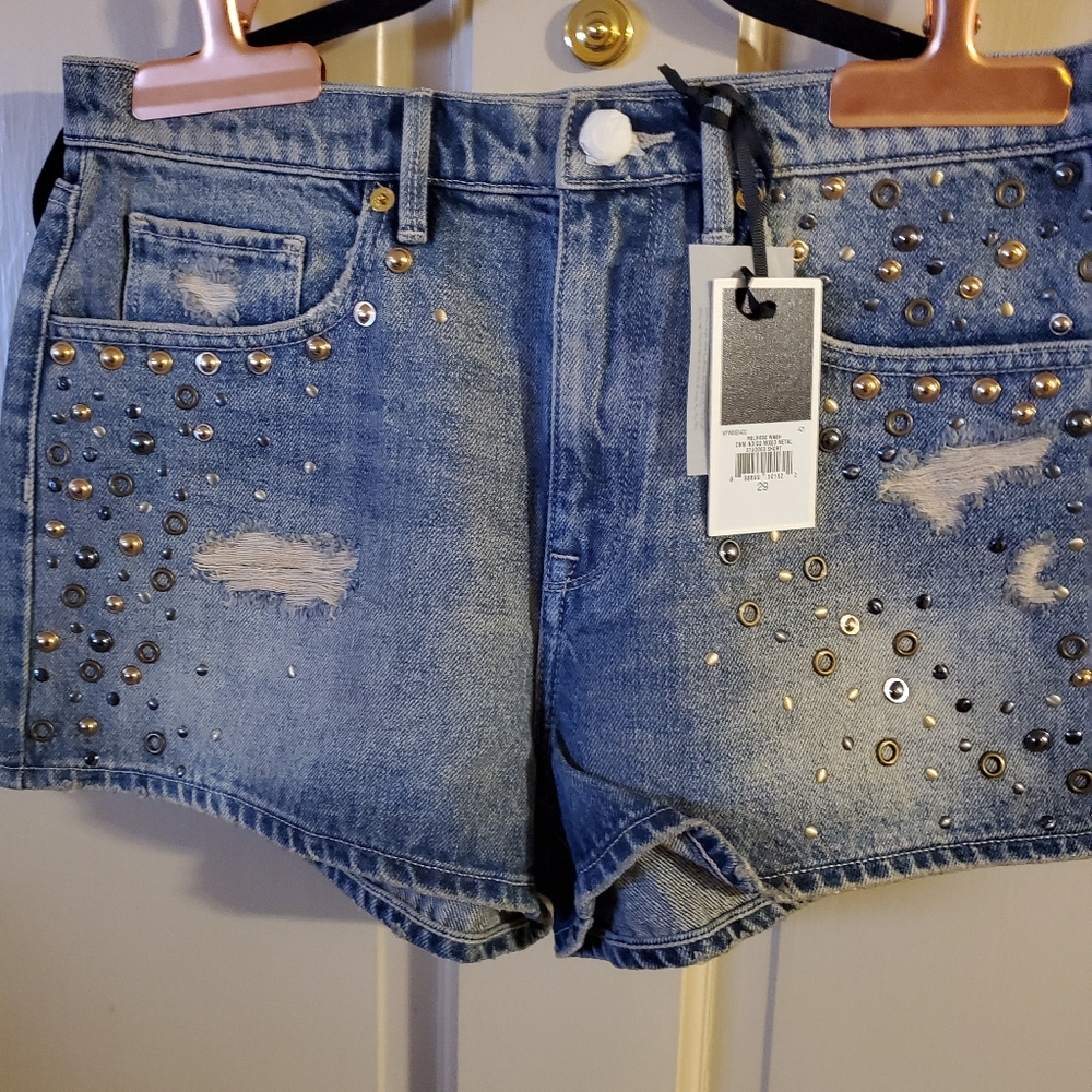 NWT Juicy Couture Black Label shorts Size 29